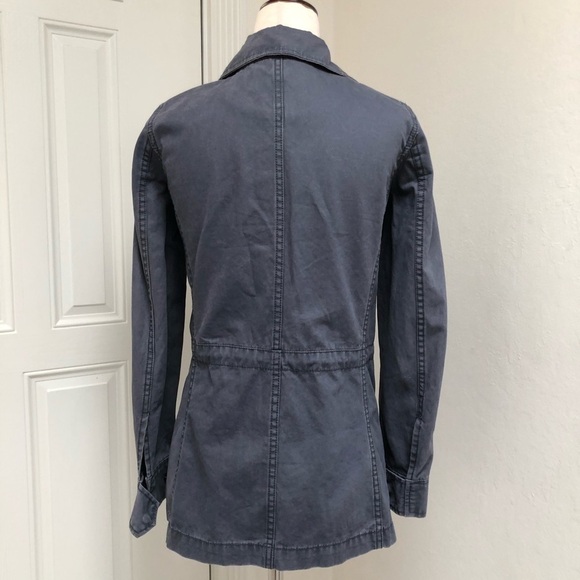 Madewell Fleet Utility Jacket XXSmall Blue Grey - Picture 9 of 16